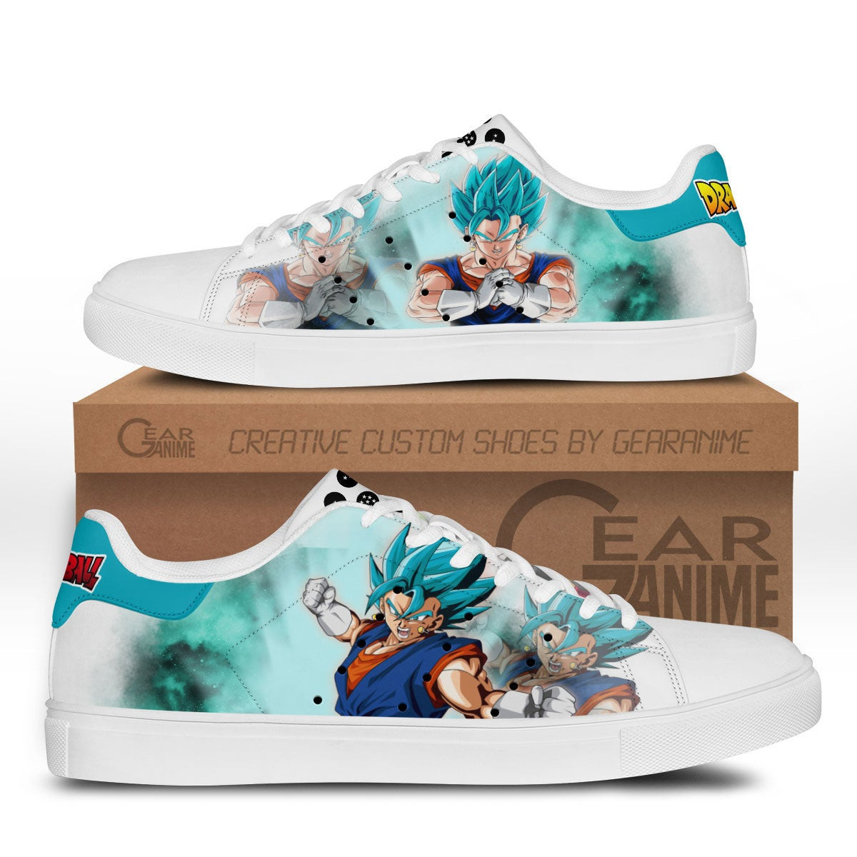 Vegito Custom Anime Classic Court Shoes