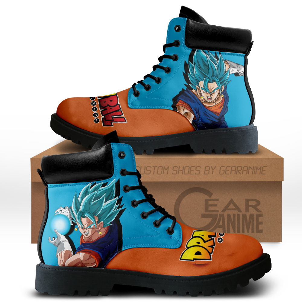 Vegito Custom Anime Combat Boots MV2811
