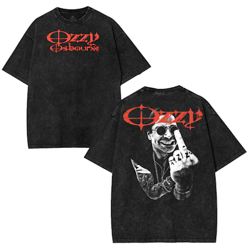 Vintage Ozzy Osbourne Graphic Washed T-Shirt