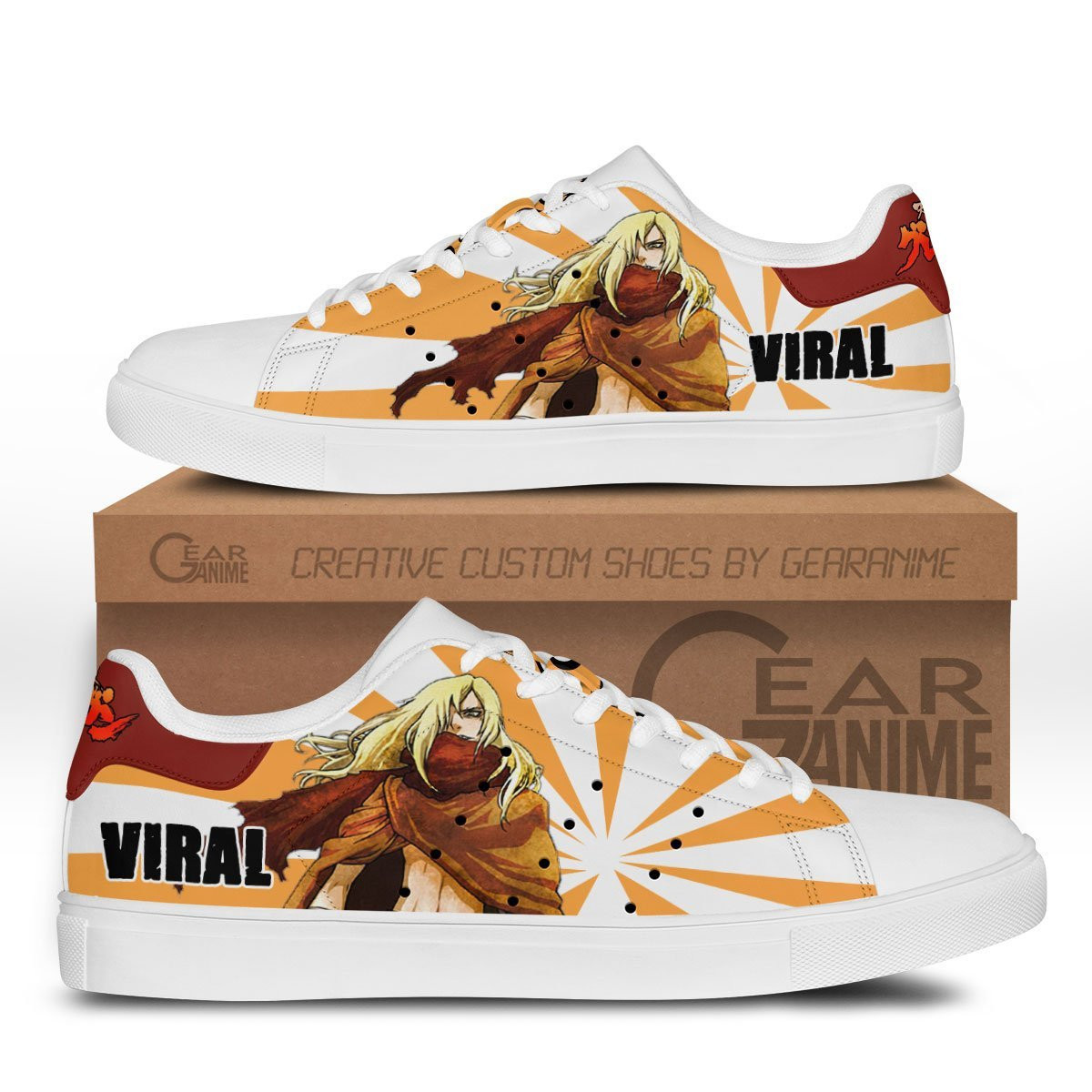 Viral Custom Anime Classic Court Shoes