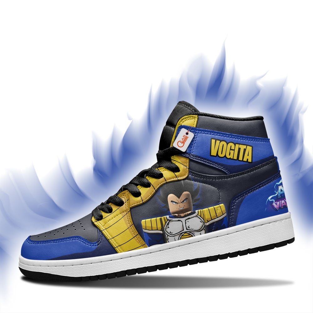 Vogita Custom Gaming High-Top Leather Sneakers Games Collection Personalized