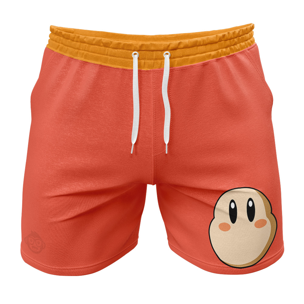 Waddle Dee Face Kirby’s Adventure Gym Shorts