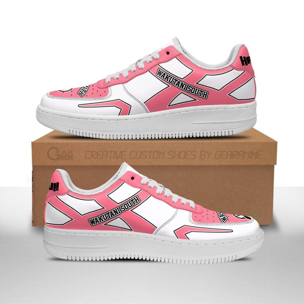 Wakutani South High Custom Anime Low-Top Leather Sneakers