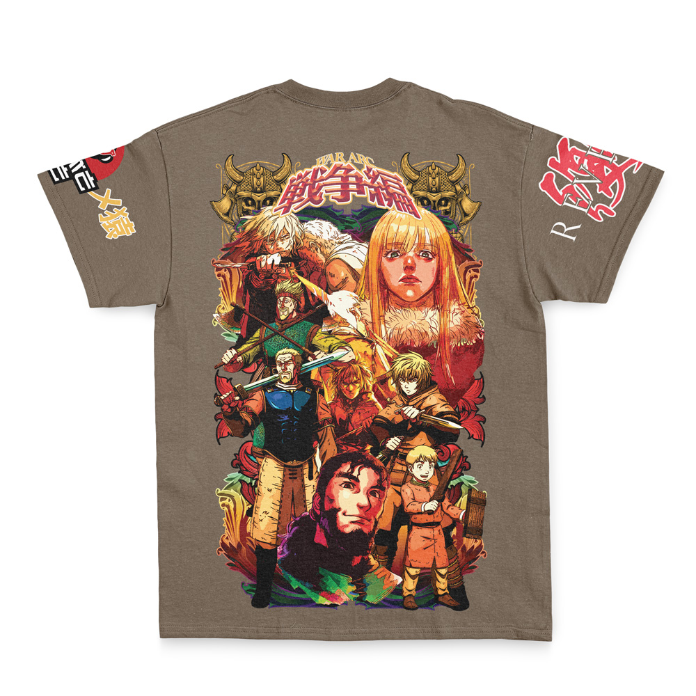 War Arc Vinland Saga Streetwear T-Shirt