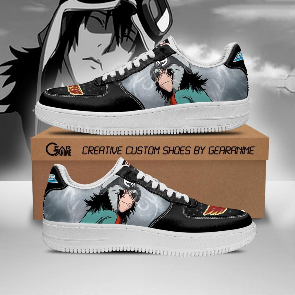 Wind King Sora Takeuchi Air Gear Custom Anime Low-Top Leather Sneakers