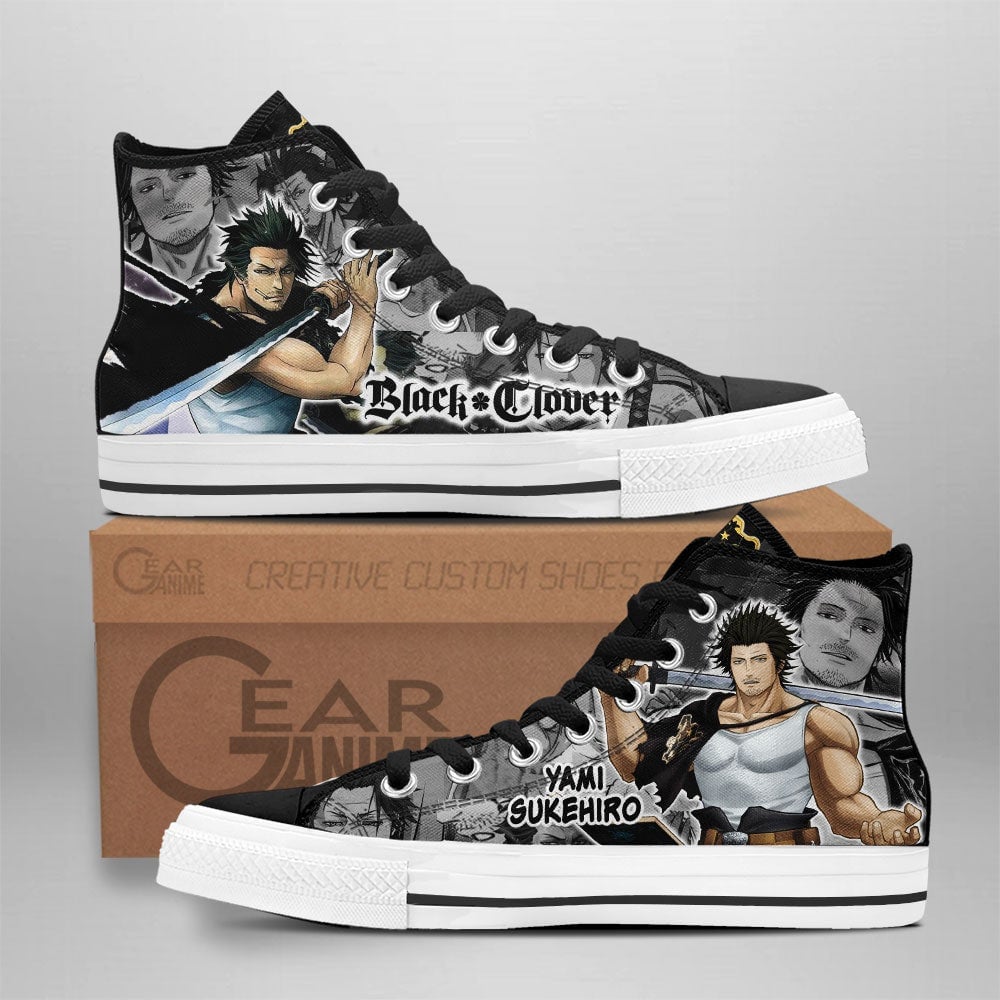 Yami Sukehiro Custom Anime High-Top Canvas Shoes