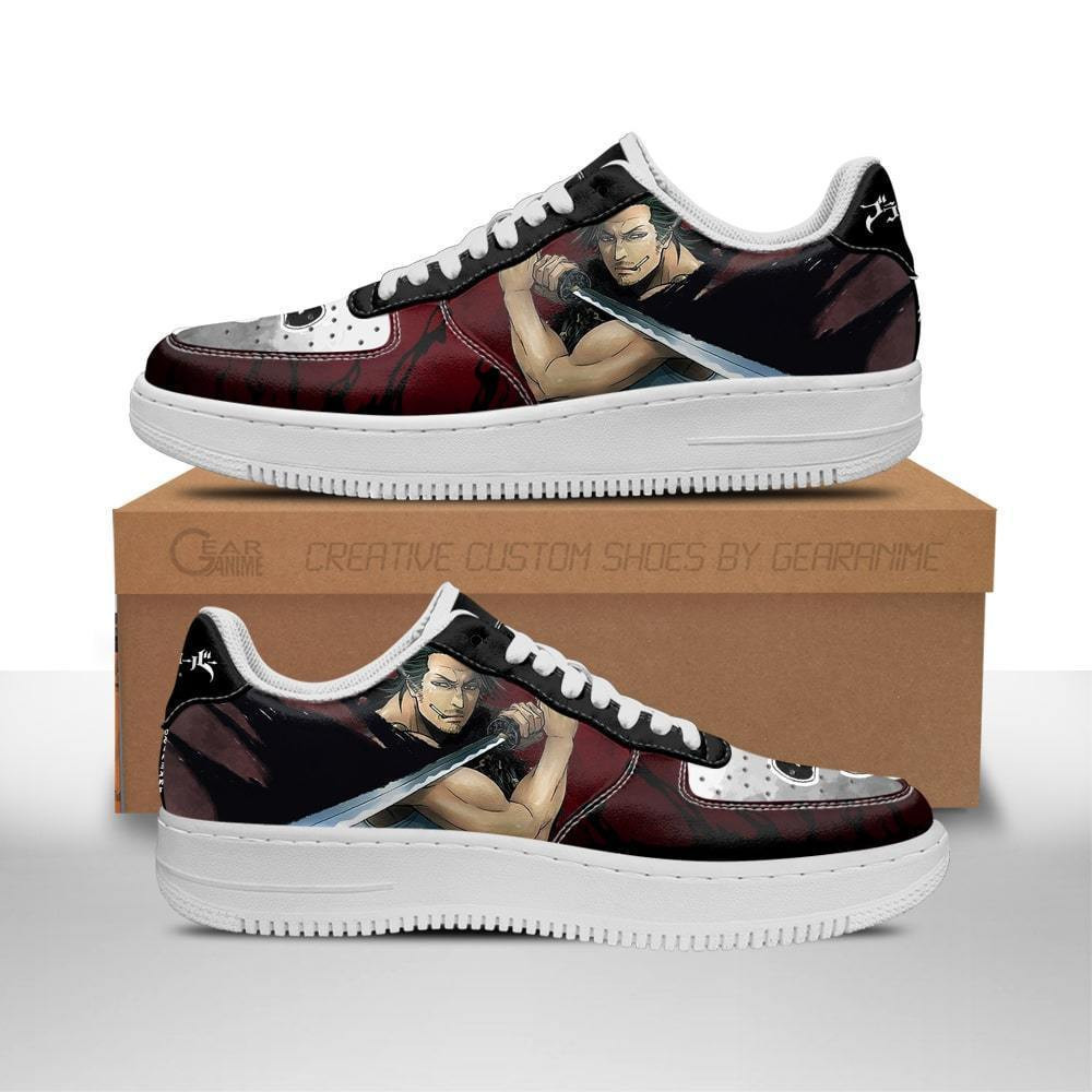Yami Sukehiro Custom Anime Low-Top Leather Sneakers