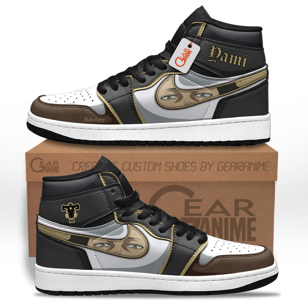 Yami Sukehiro High-Top Leather Sneakers Custom Name