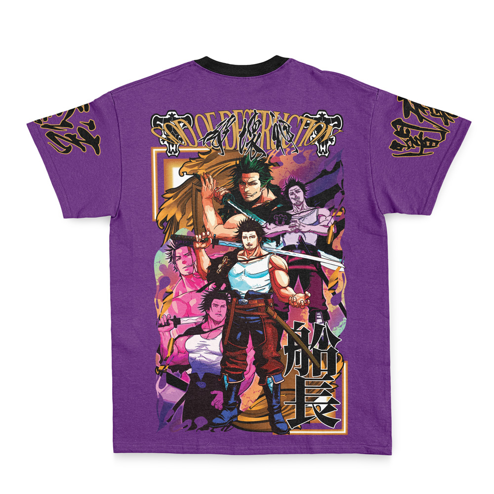 Yami Sukehiro V4 Black Clover Streetwear T-Shirt