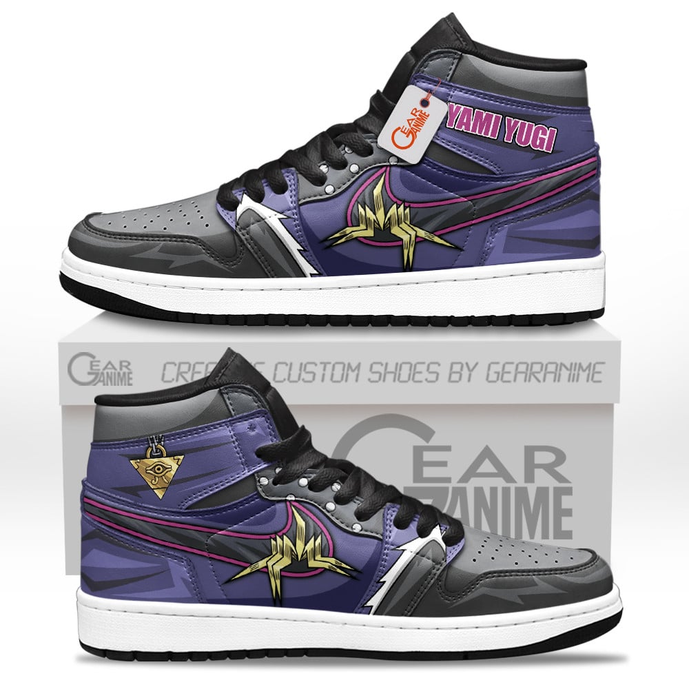 Yami Yugi Shoes Custom High-Top Leather Sneakers