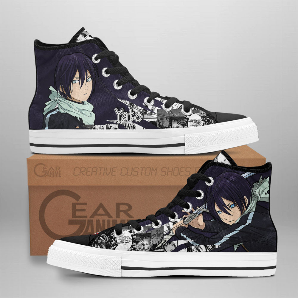 Yato Custom Anime High-Top Canvas Shoes NTT131