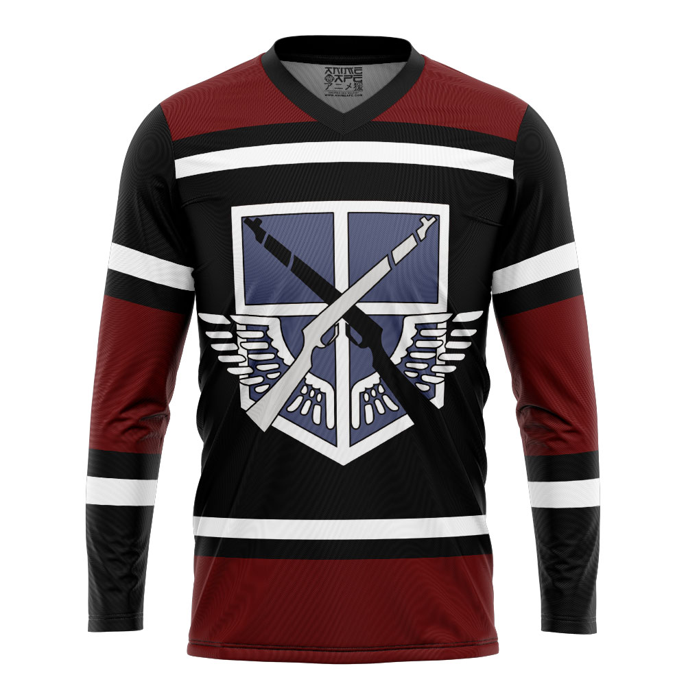 Yeagerist Attack On Titan Hockey Jersey