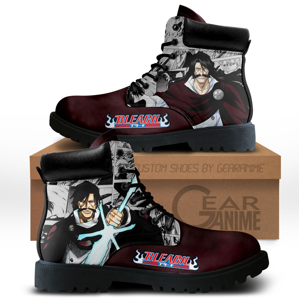 Yhwach Custom Anime Combat Boots NTT071