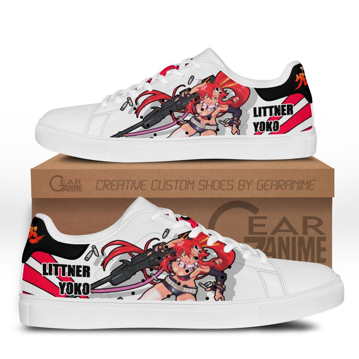 Yoko Littner Custom Anime Classic Court Shoes