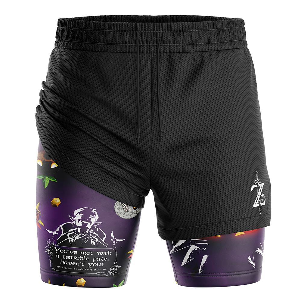 You’ve Met With A Terrible Fate Legend of Zelda 2-in-1 Performance Shorts