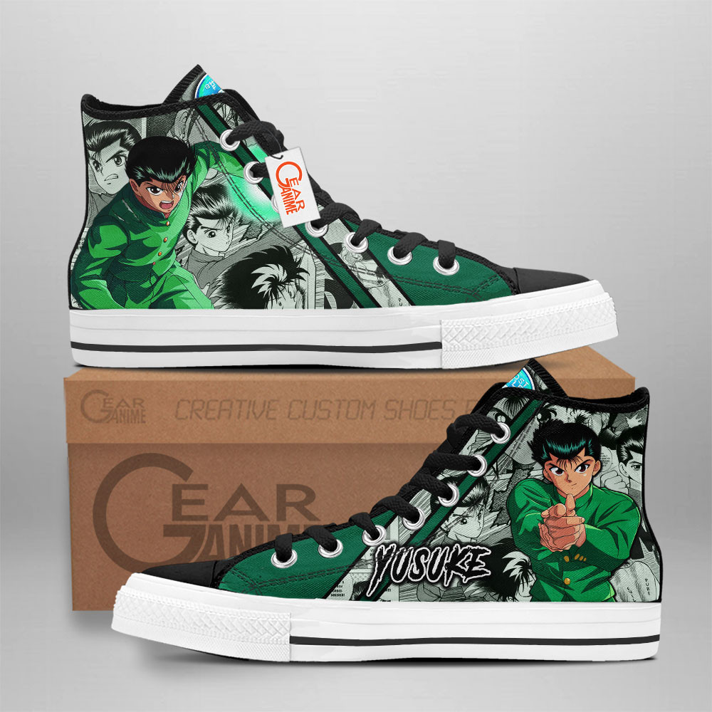 Yu Yu Hakusho Shoes Yusuke Urameshi High Tops