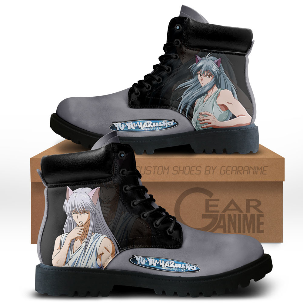 Yu Yu Hakusho Yoko Kurama Custom Anime Combat Boots NTT281