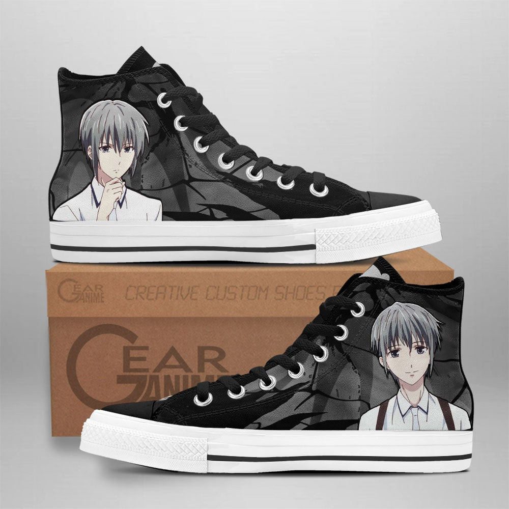 Yuki Souma Custom Anime High-Top Canvas Shoes