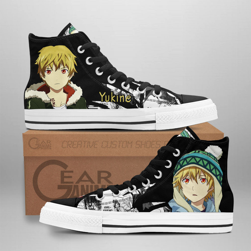 Yukine Custom Anime High-Top Canvas Shoes NTT131