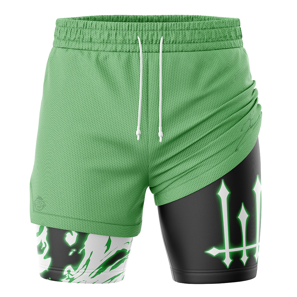 Yuno Black Clover 2-in-1 Performance Shorts