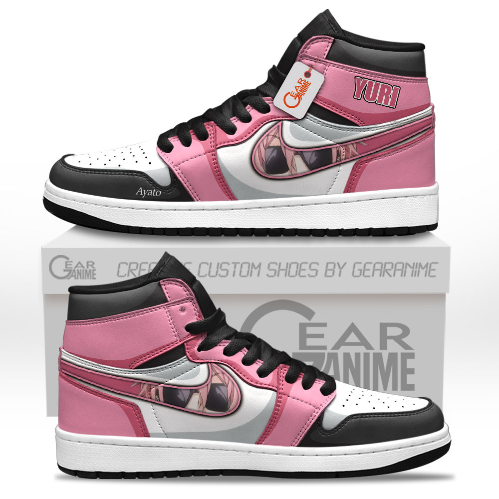 Yuri Ayato Custom Anime High-Top Leather Sneakers