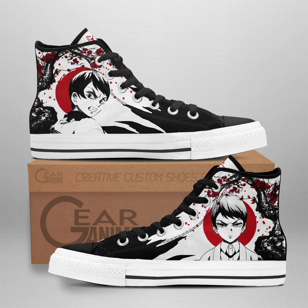 Yushiro Custom Anime High-Top Canvas Shoes