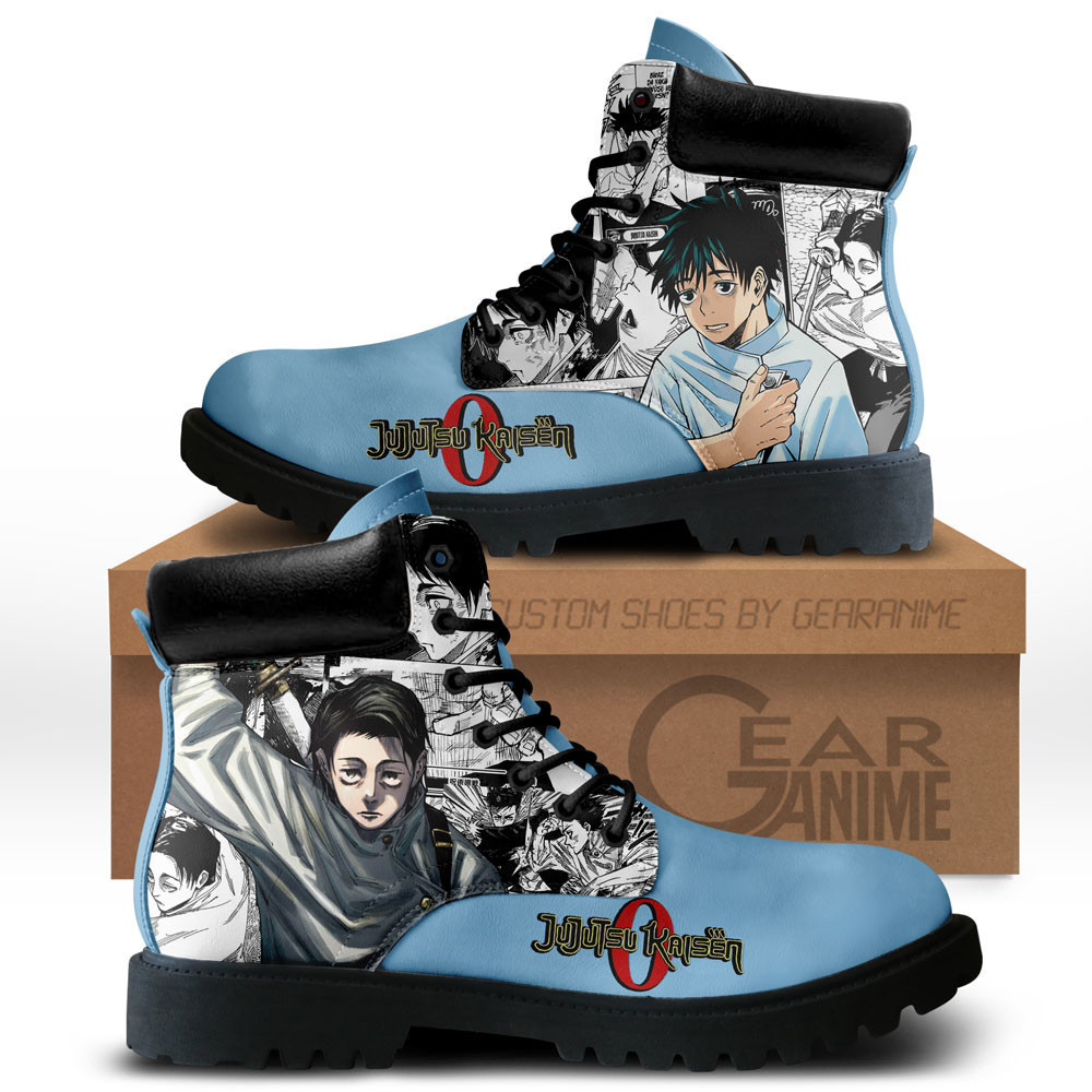 Yuta Okkotsu Custom Anime Combat Boots NTT111