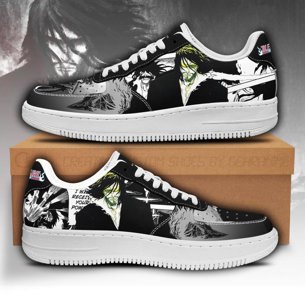 Zangetsu Custom Anime Low-Top Leather Sneakers