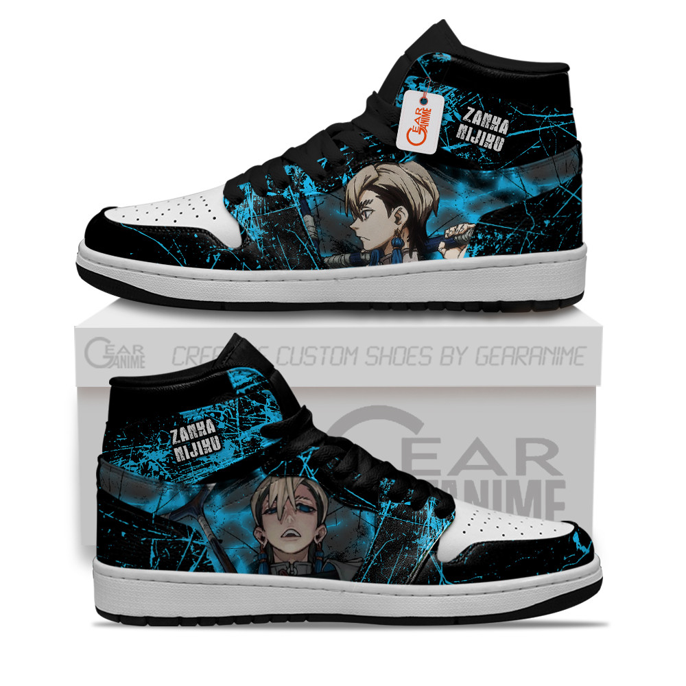 Zanka Nijiku Custom Anime High-Top Leather Sneakers