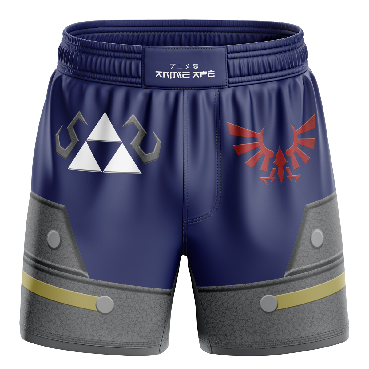 Zelda Shield Style Zelda BJJ MMA Fight Shorts