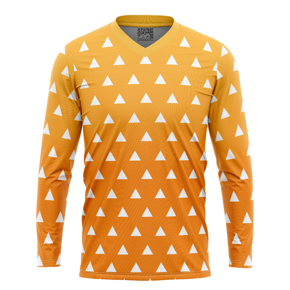Zenitsu Agatsuma Demon Slayer Hockey Jersey