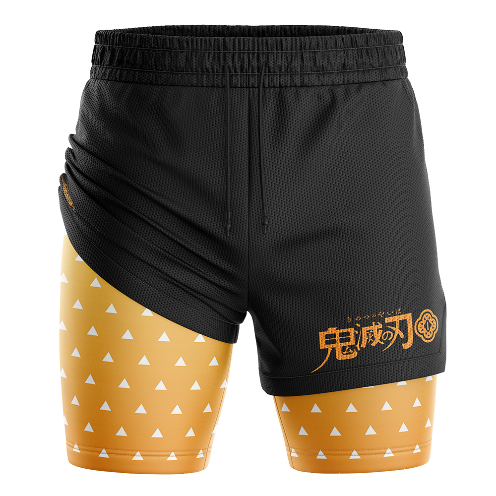 Zenitsu Agatsuma Demon Slayer Performance Shorts