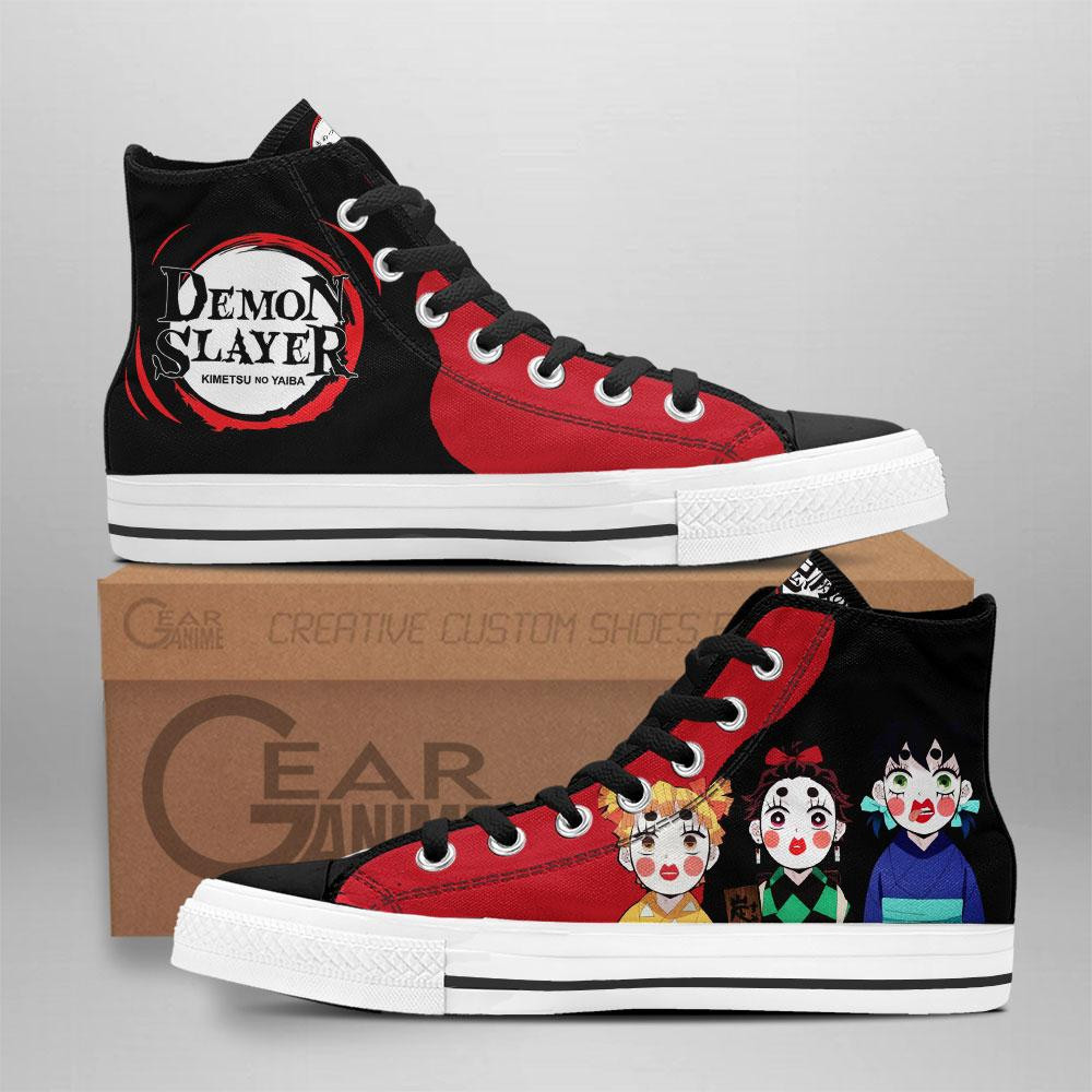 Zenko Sumiko Inoko Custom Anime High-Top Canvas Shoes Funny Shoes NTT151
