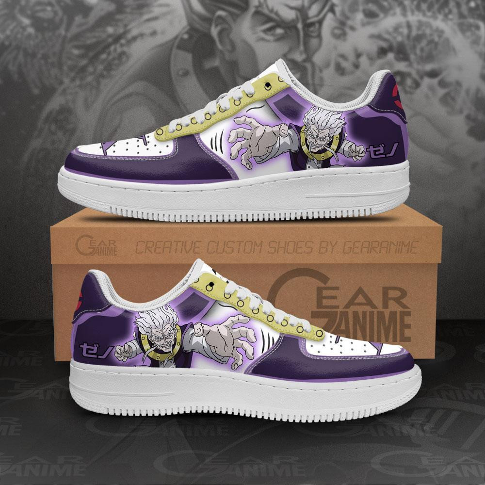 Zeno Zoldyck Custom Anime Low-Top Leather Sneakers