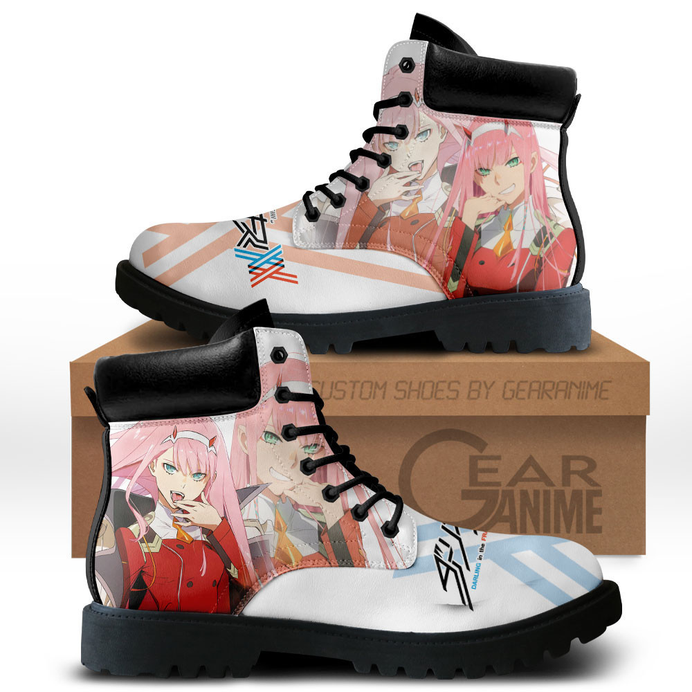 Zero Two Custom Anime Combat Boots MV0711