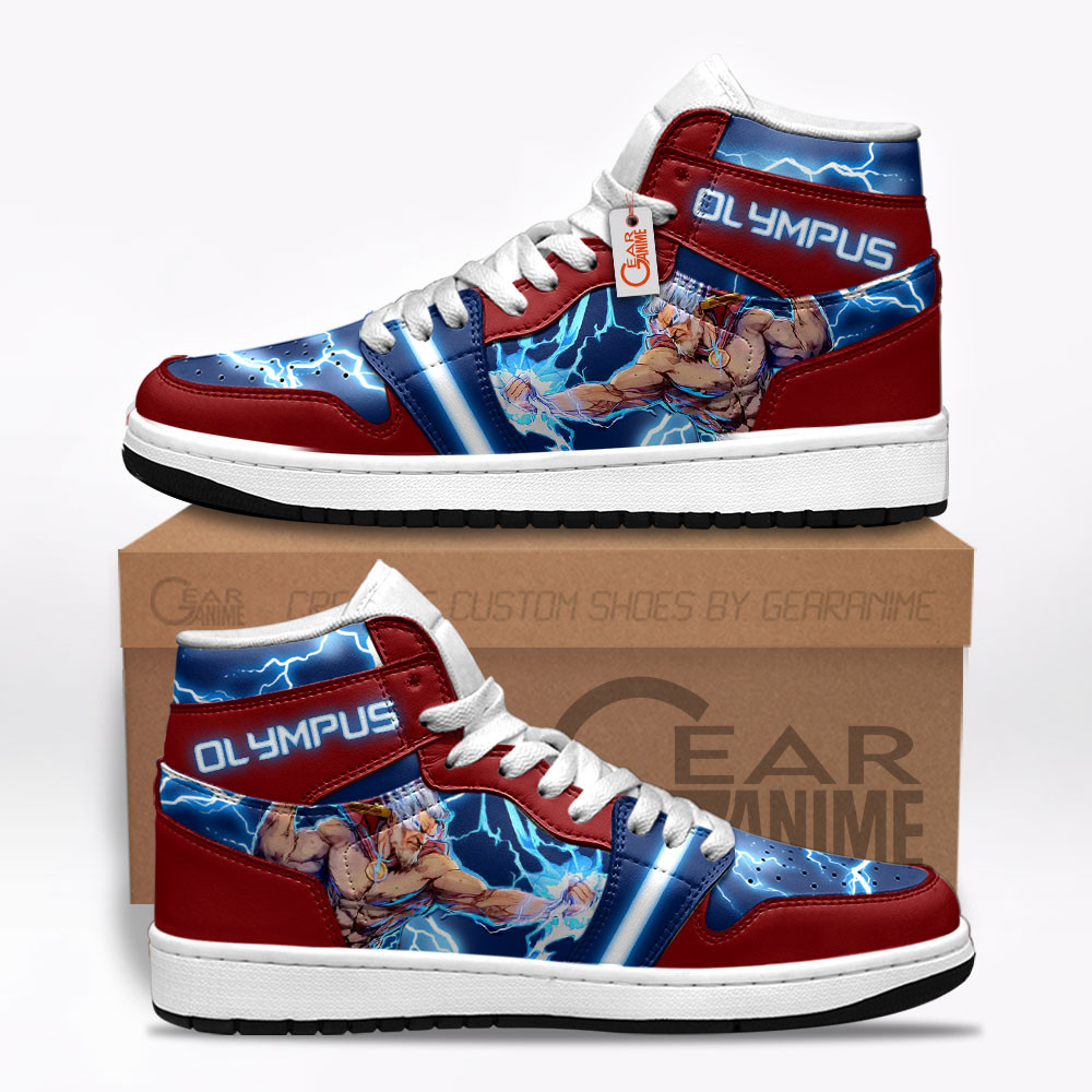 Zeus x27 Olympus Custom Gaming High-Top Leather Sneakers Game C.S Skins