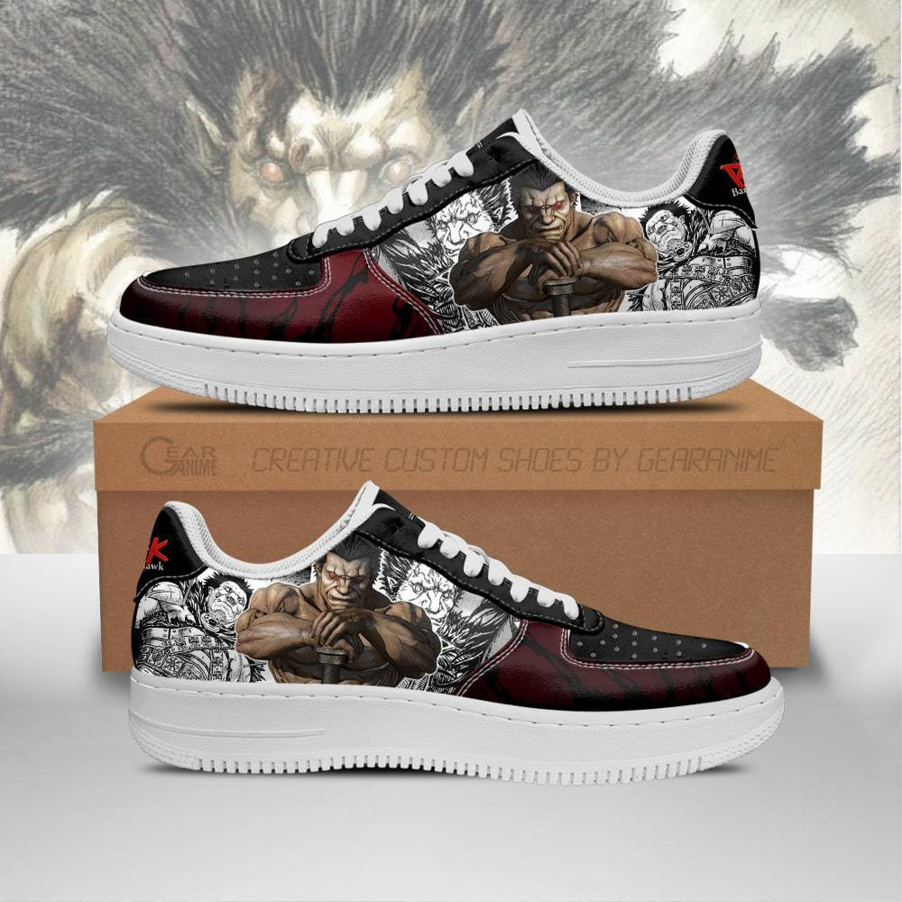 Zodd Custom Anime Low-Top Leather Sneakers