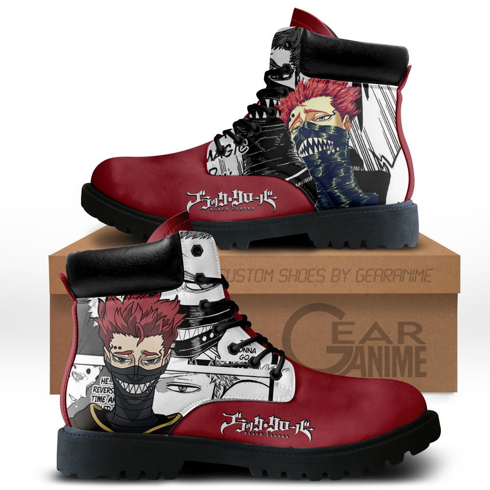 Zora Ideale Custom Anime Combat Boots NTT071