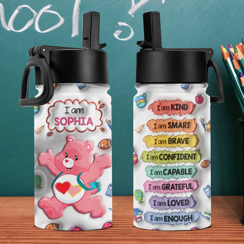  Gifts For Kid Tumbler, Animal Goes To School 02NAPU180724