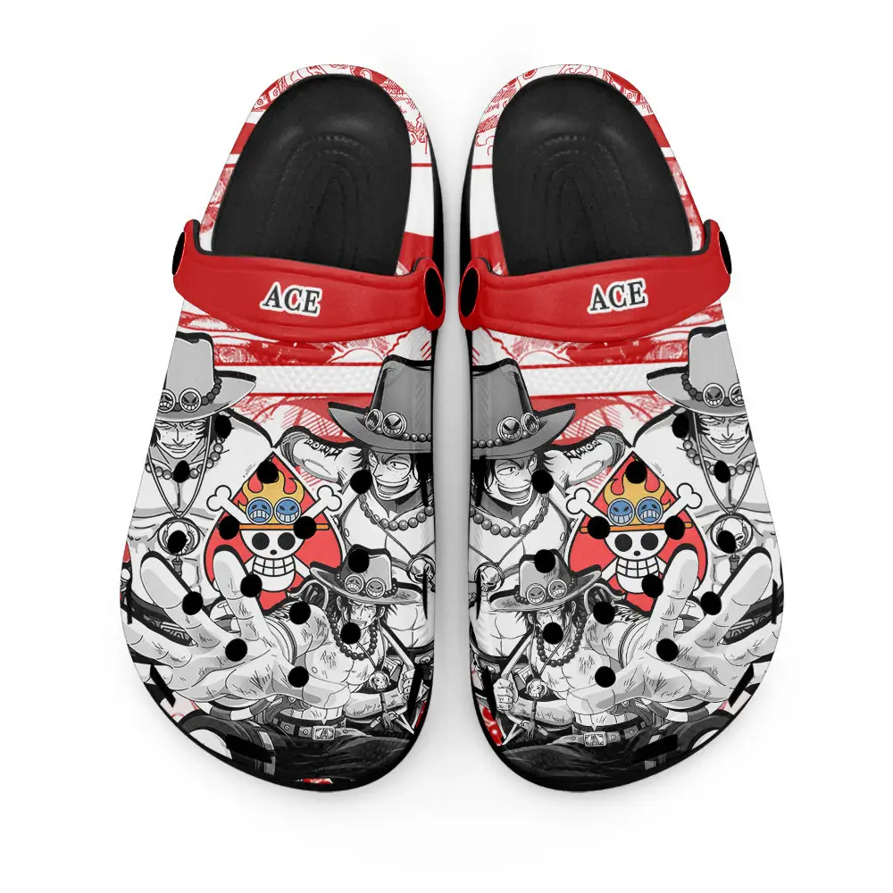 Ace Personalized Anime Clogs
