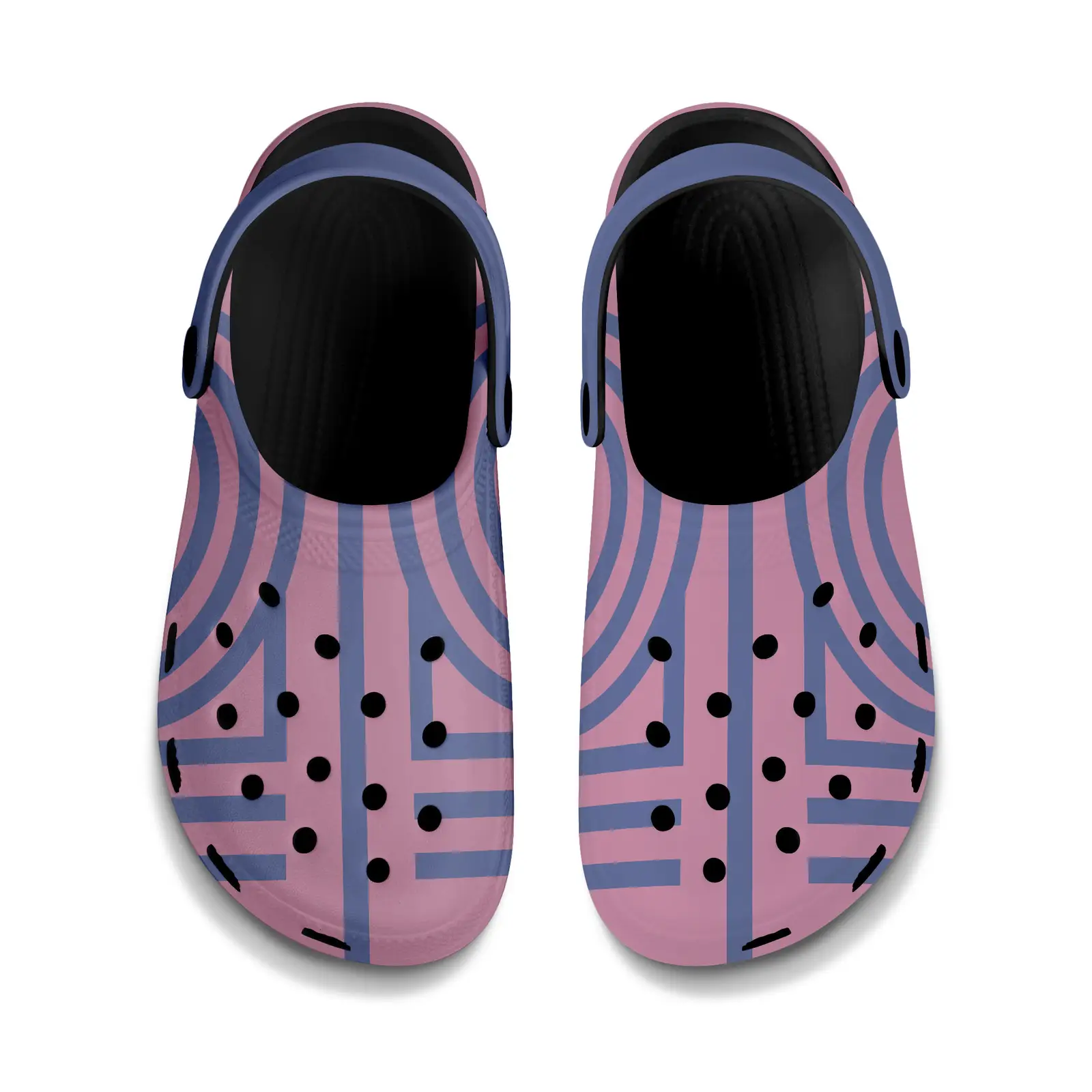 Akaza Edition Custom Anime Clogs Cosplay Style