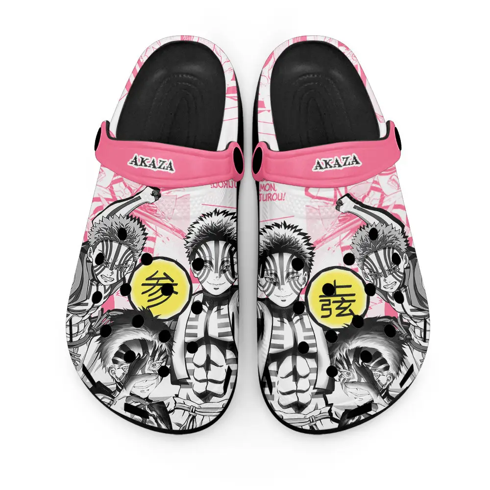Akaza Personalized Anime Clogs