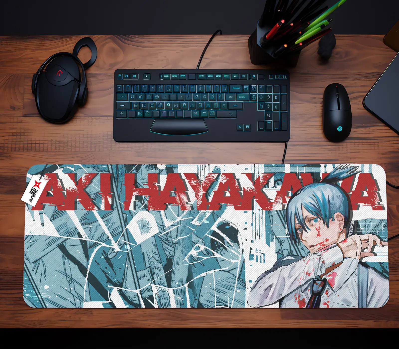 Aki Hayakawa Mouse Mats Personalized Name Custom