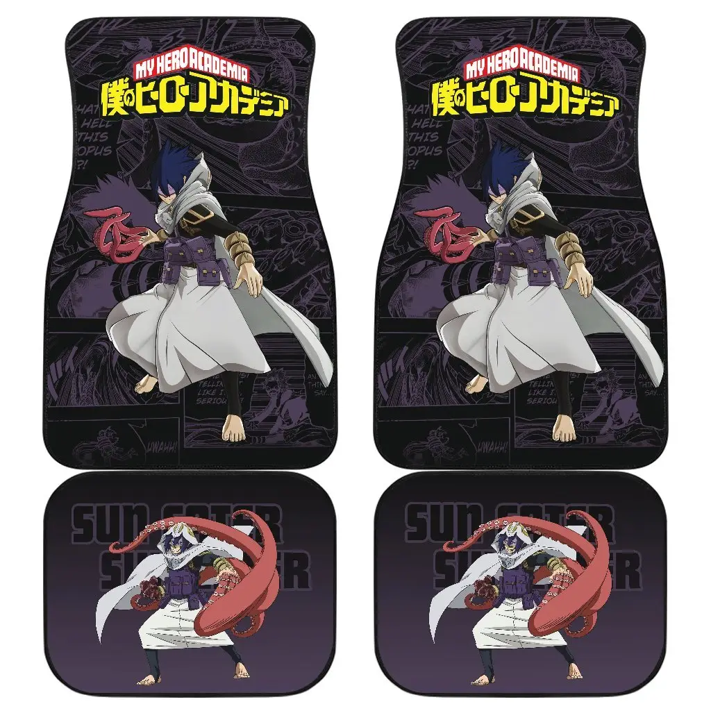 Amajiki Tamaki My Hero Academia Car Floor Mats Manga Mixed Anime