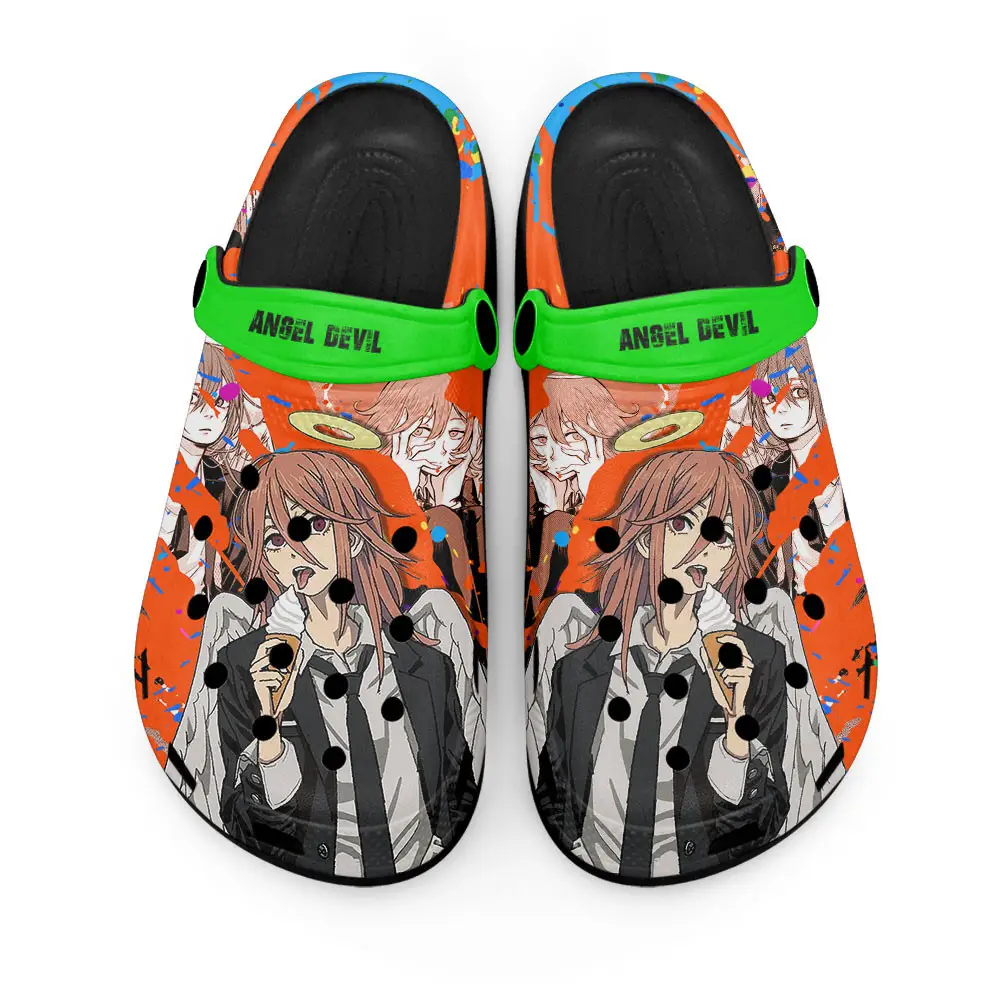 Angel Devil Personalized Anime Clogs