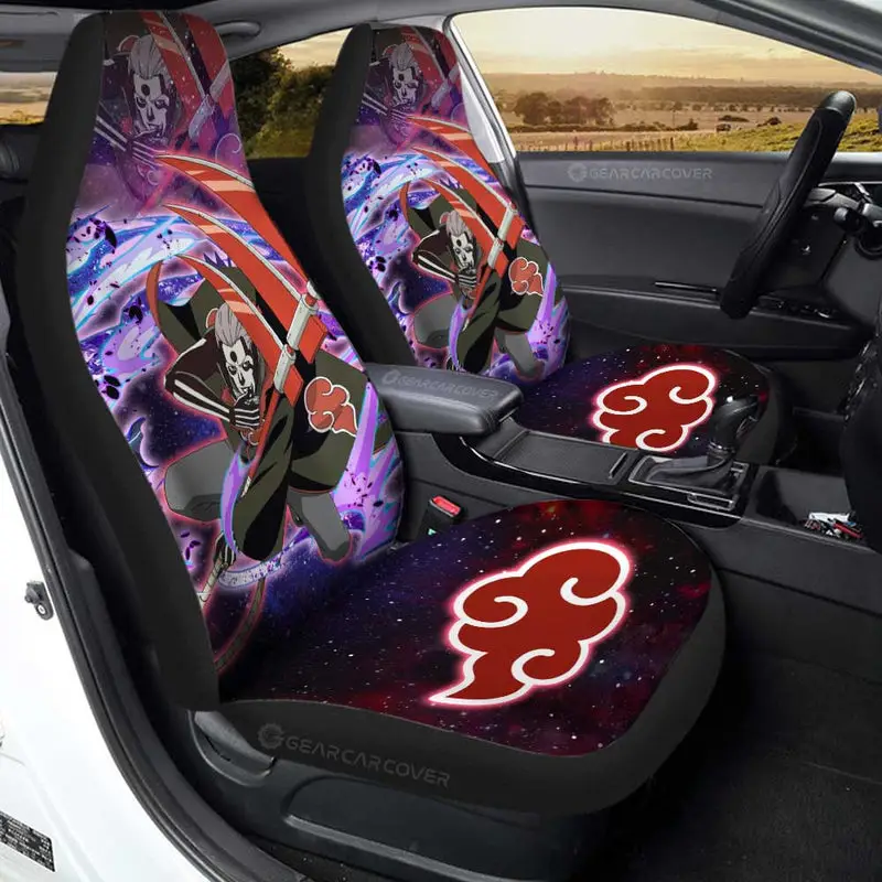 Anime Car Seat Covers Custom Hidan Galaxy Style Car Accessories 