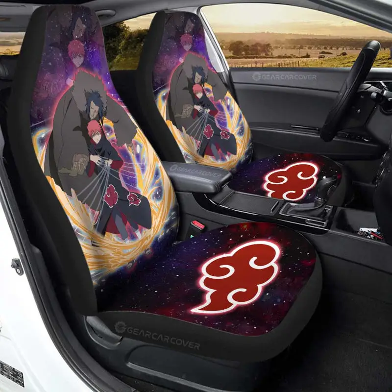 Anime Car Seat Covers Custom Sasori Galaxy Style Car Accessories 
