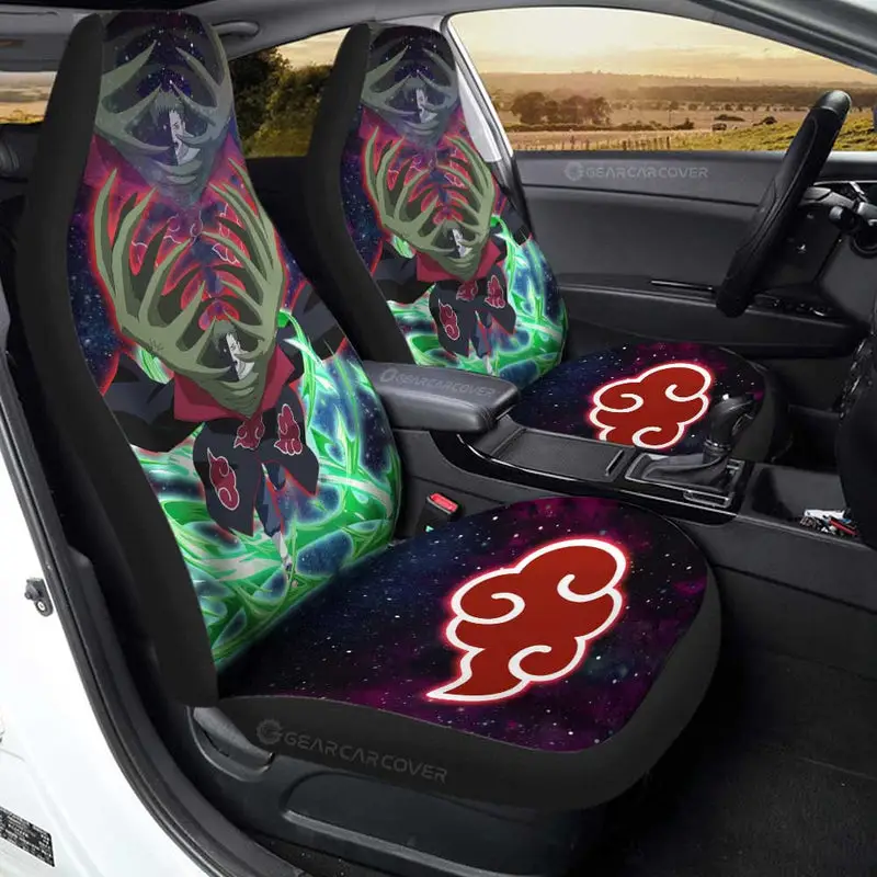 Anime Car Seat Covers Custom Zetsu Galaxy Style Car Accessories 