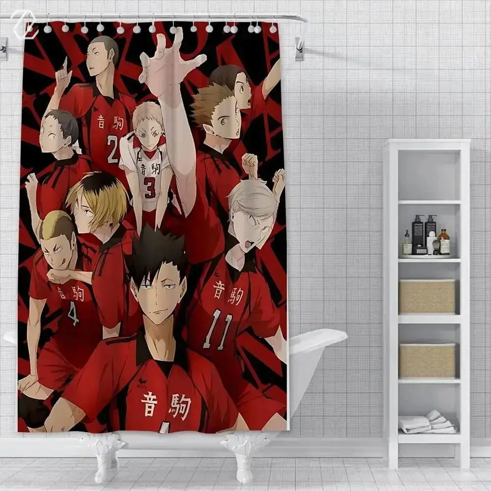 Anime Haikyuu Shower Curtain