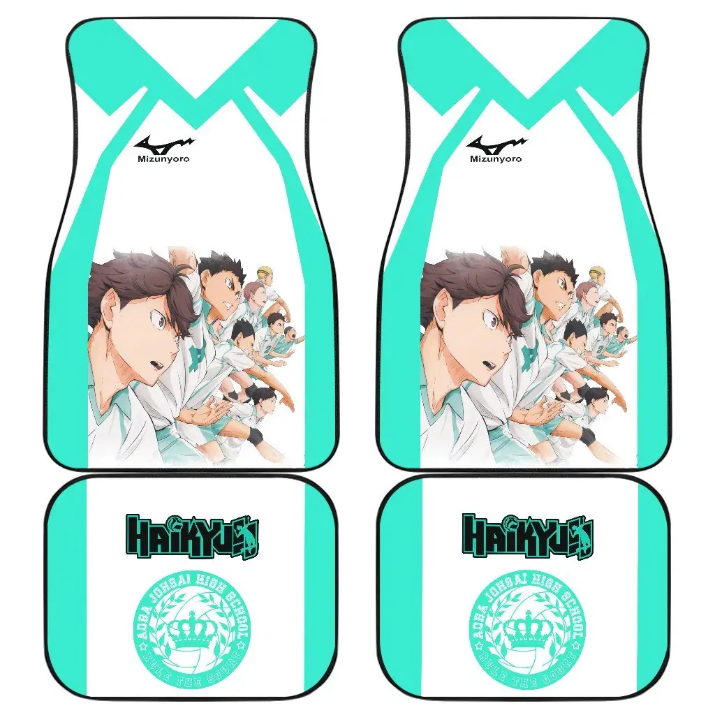 Aoba Johsai High Haikyuu!! Uniform Style Car Floor Mats Gift Anime